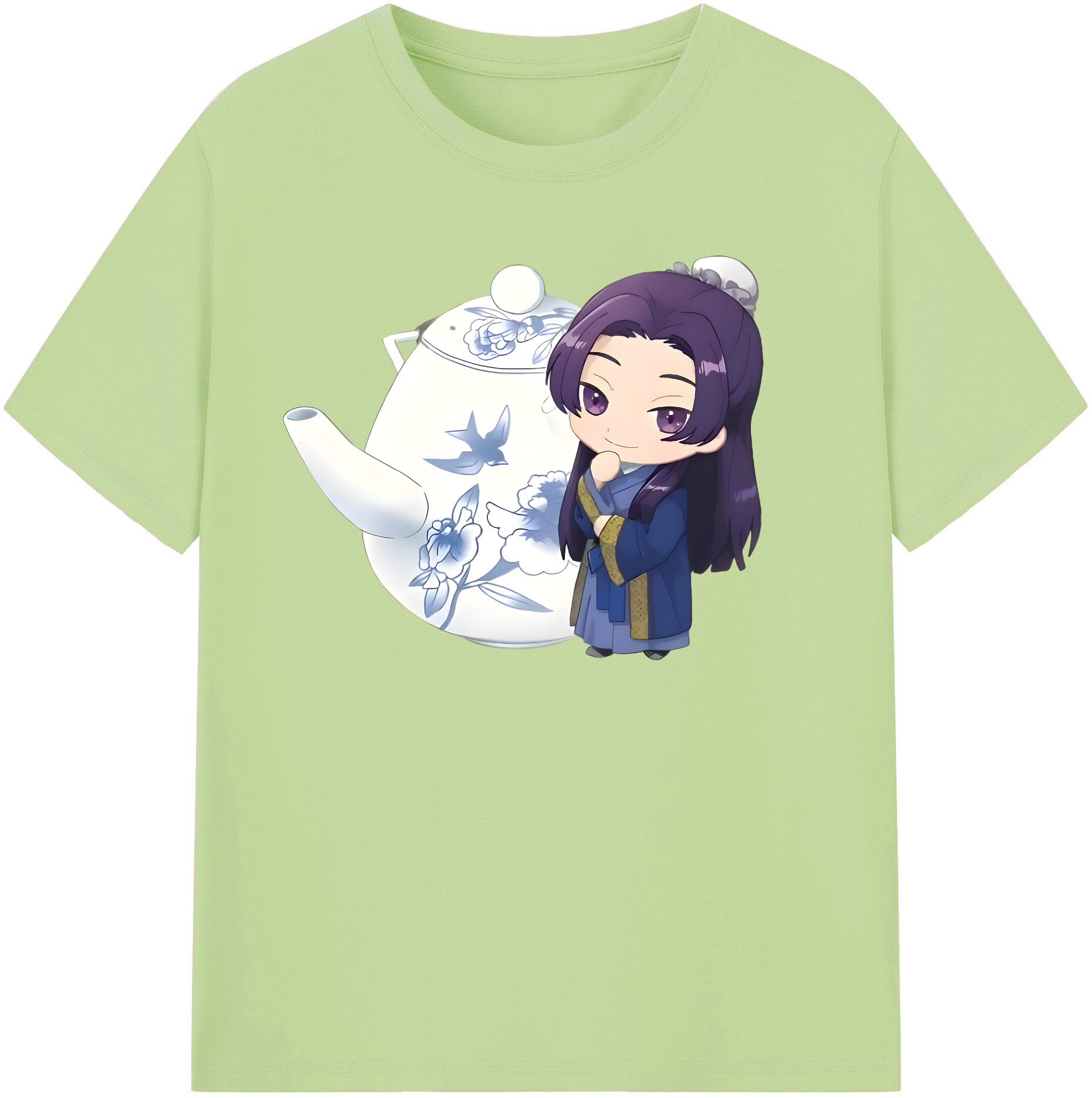 （画像用） 薬屋のひとりごと The Apothecary Diaries 綿100％半袖Tシャツ（フロントプリント）